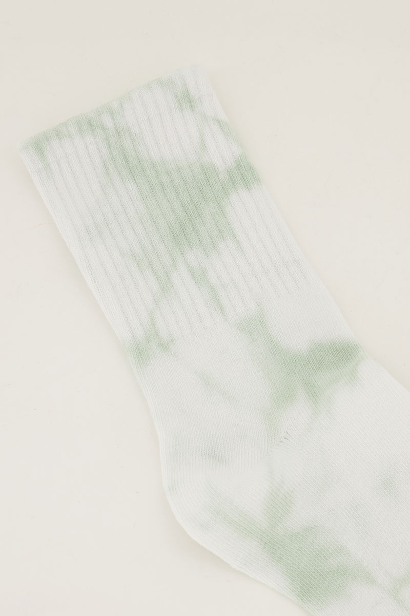 Tie dye socks mint green | My Jewellery