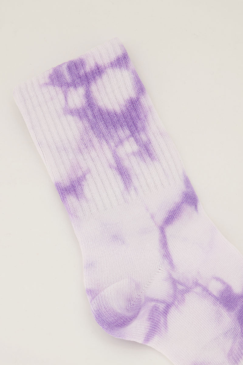 Tie dye socks purple | My Jewellery