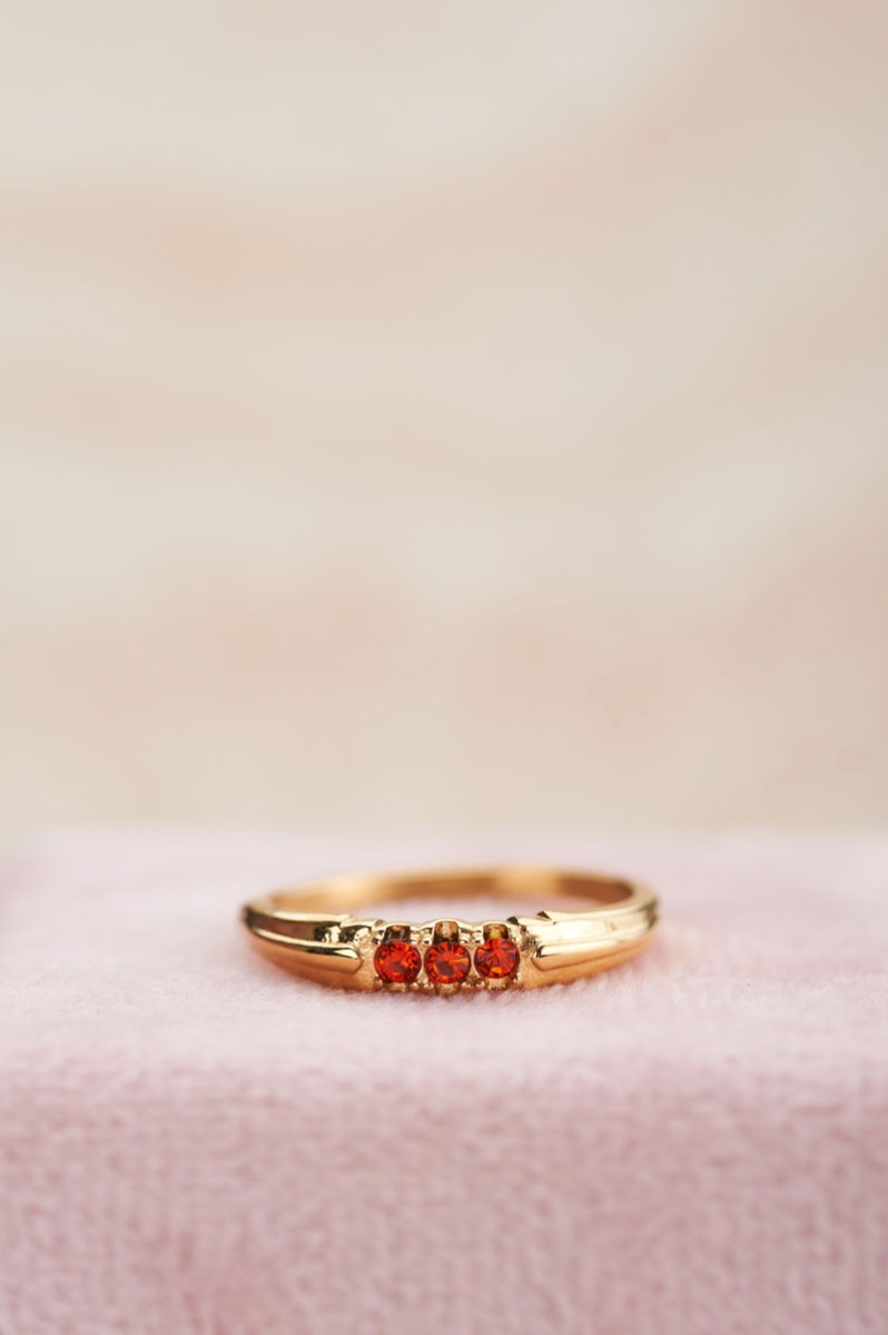 Triple pomegranate ring | My Jewellery