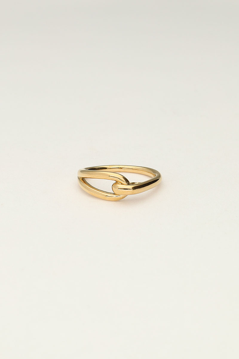 Gedraaide ring loop