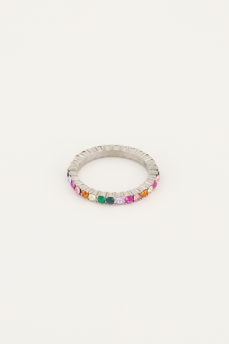 Vintage ring mutikleur