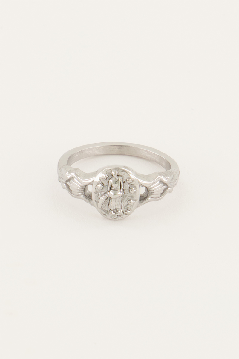 Chevalière signe du zodiaque My Jewellery Argenté/Doré 18 femme