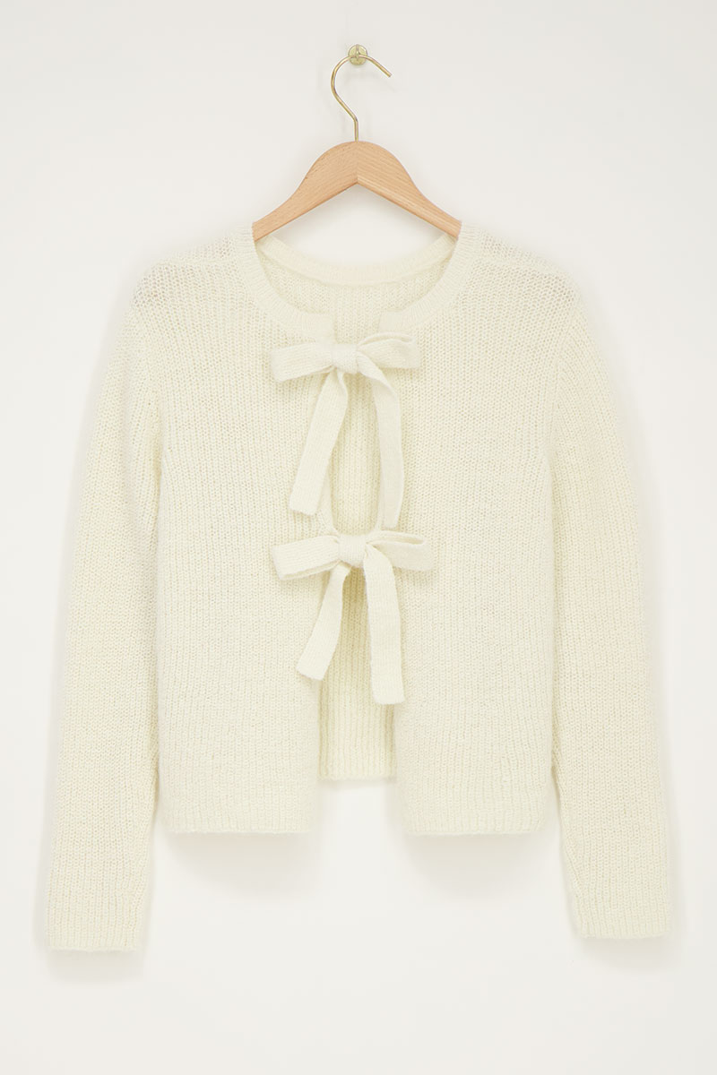 Pull en maille avec nœuds | - My jewellery - Modalova
