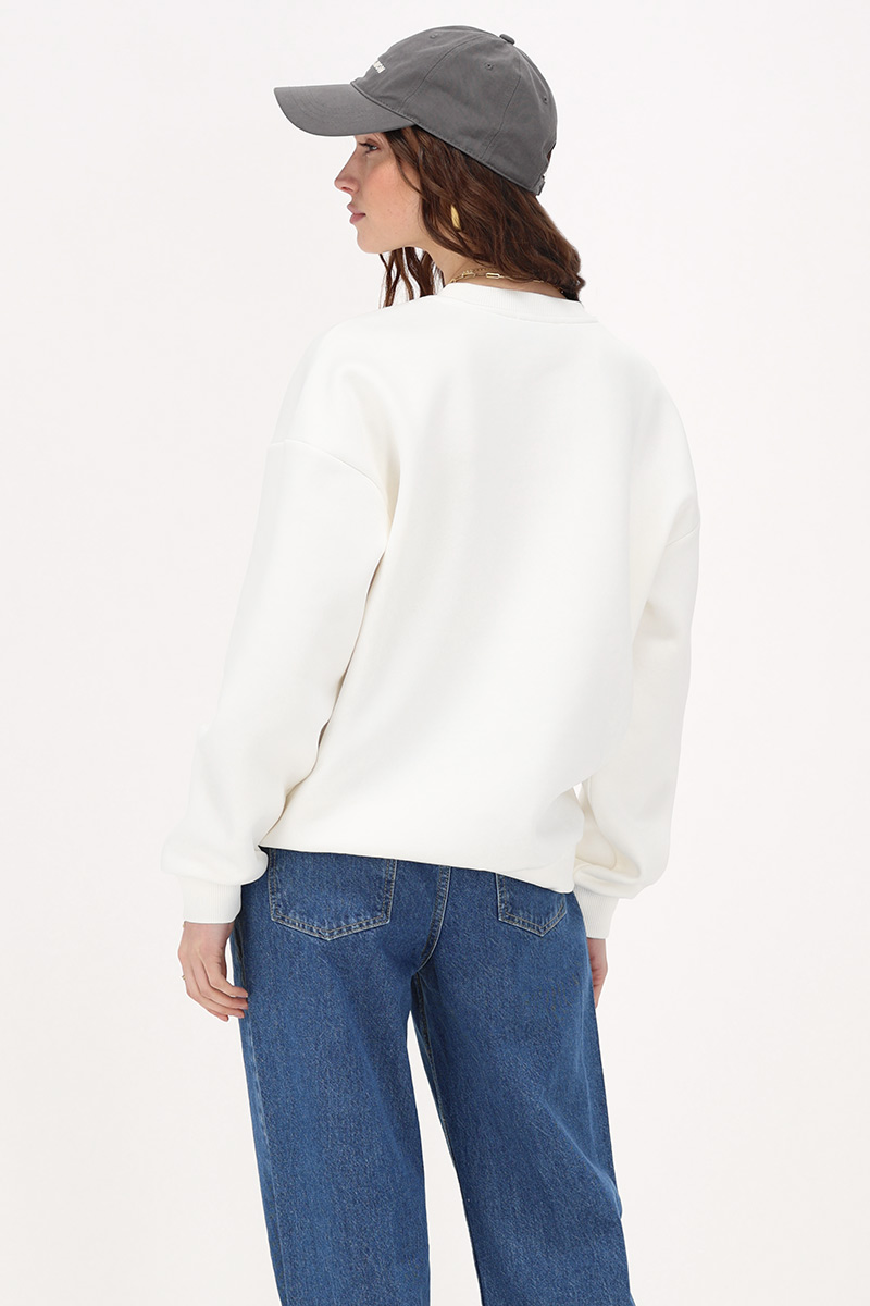 White sweater "Parisienne"