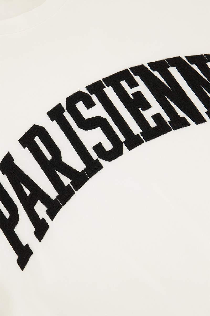 White T-shirt "Parisienne" | My Jewellery