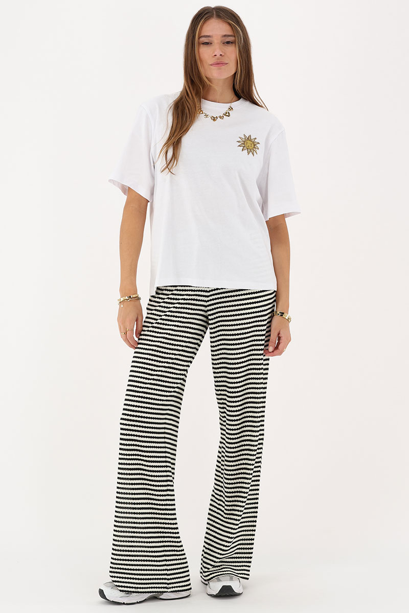 White T-shirt with sun | My Jewellery