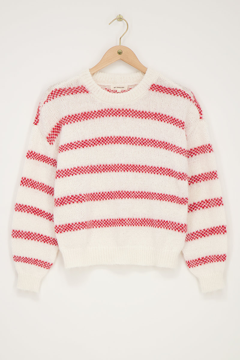 Pull oversize à rayures | - My jewellery - Modalova