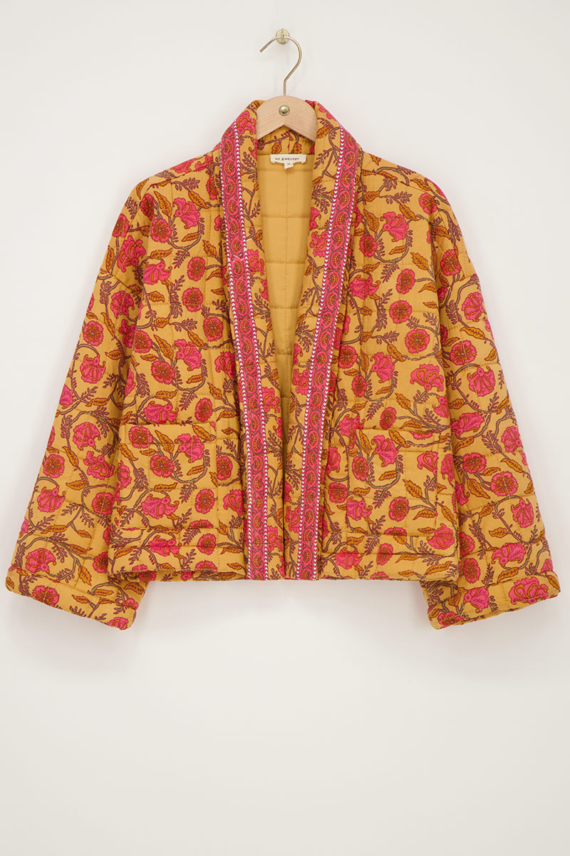 Veste kimono à imprimé floral | - My jewellery - Modalova