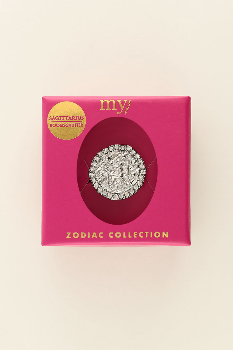 My jewellery Ring Zodiac Met Strass