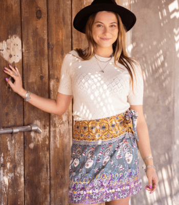 Bohemian kleding print