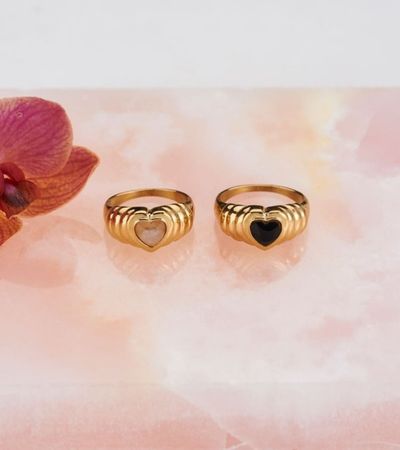 Ringen met stenen