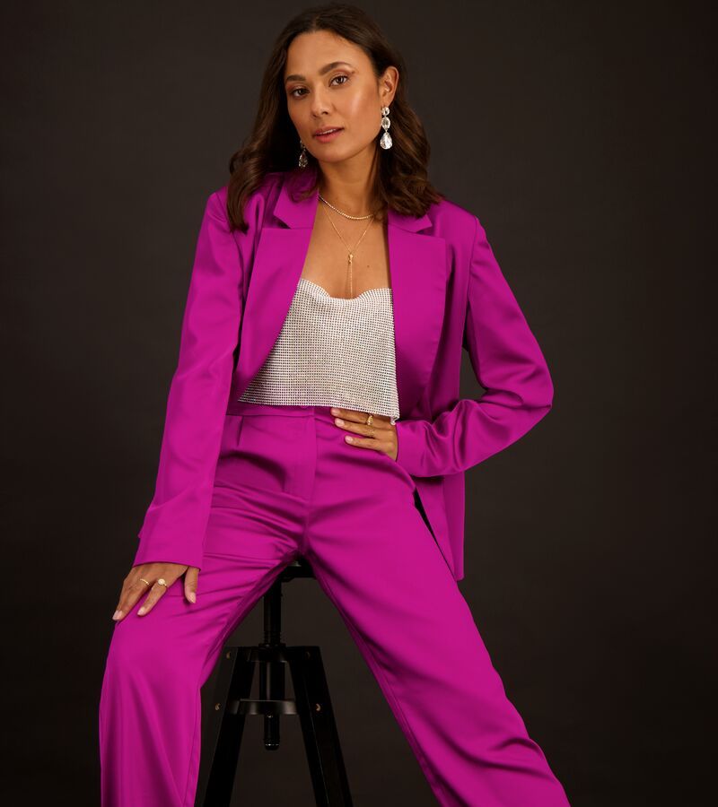 pink suit