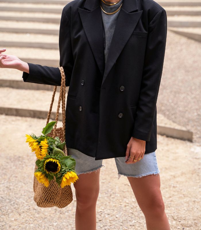 black blazer