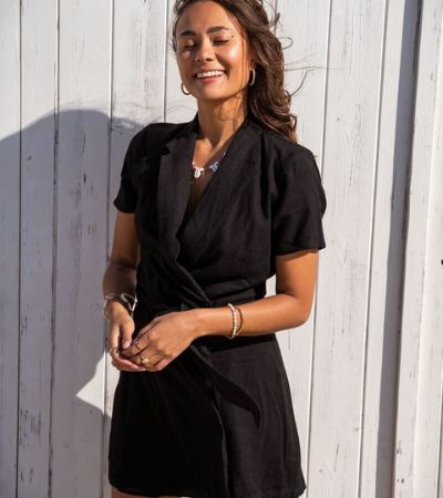 black playsuit