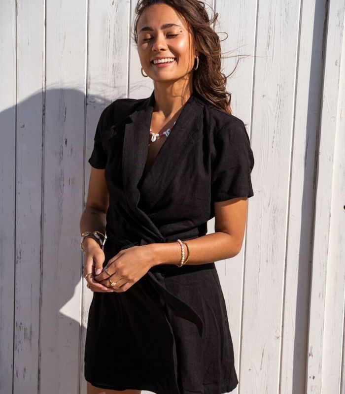 black playsuit