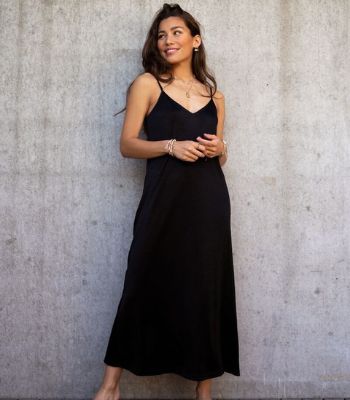 black summer dress