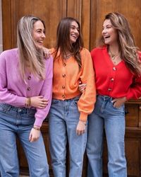 colourful cardigans