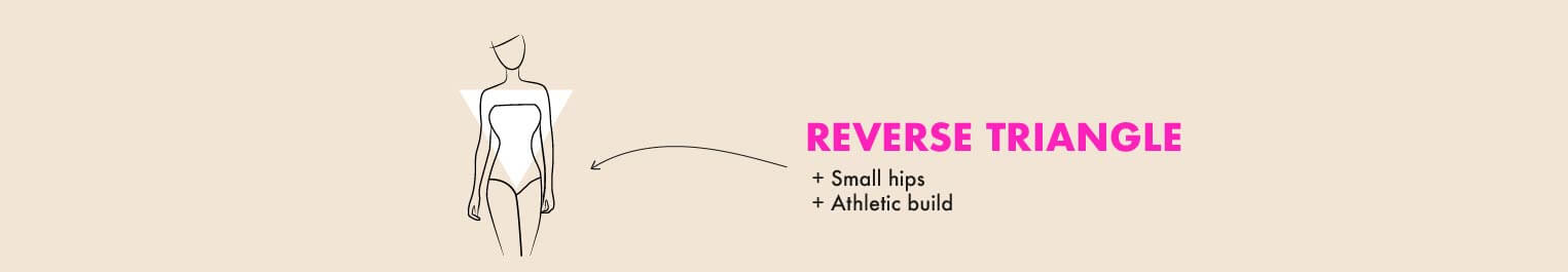 Reversed triangle figure