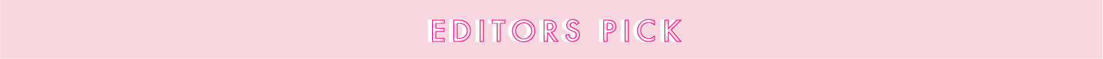 Editors pick