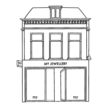 my jewellery gaatjes