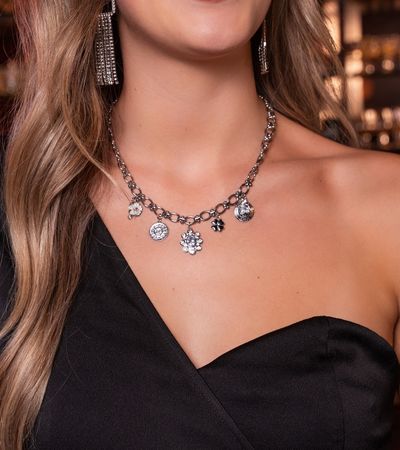 charm necklace
