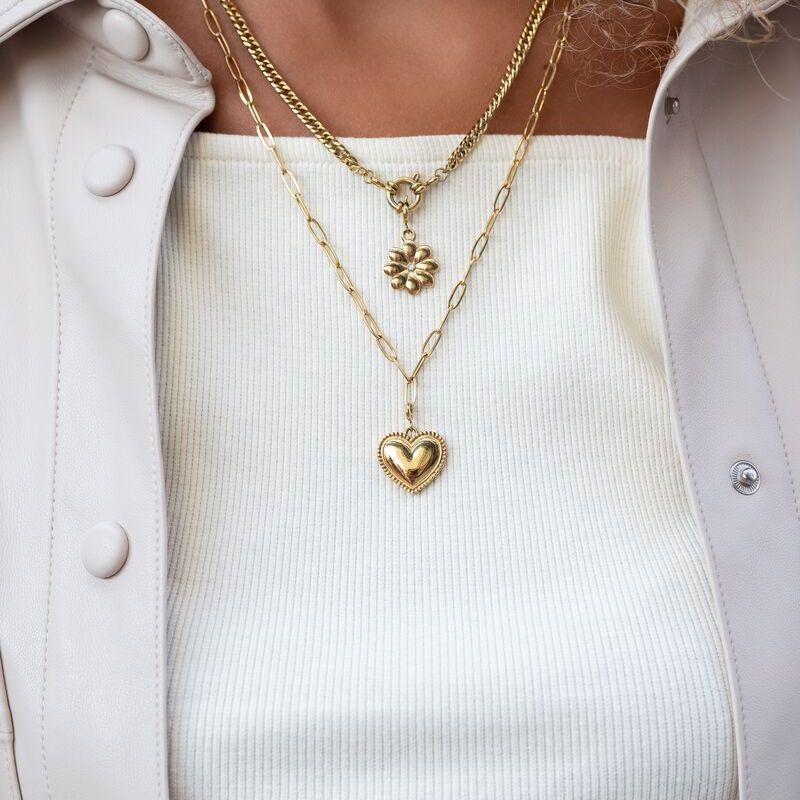 gold necklaces