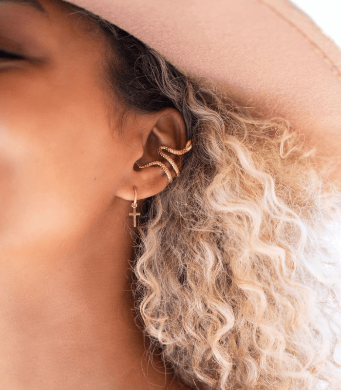 slangen ear cuff